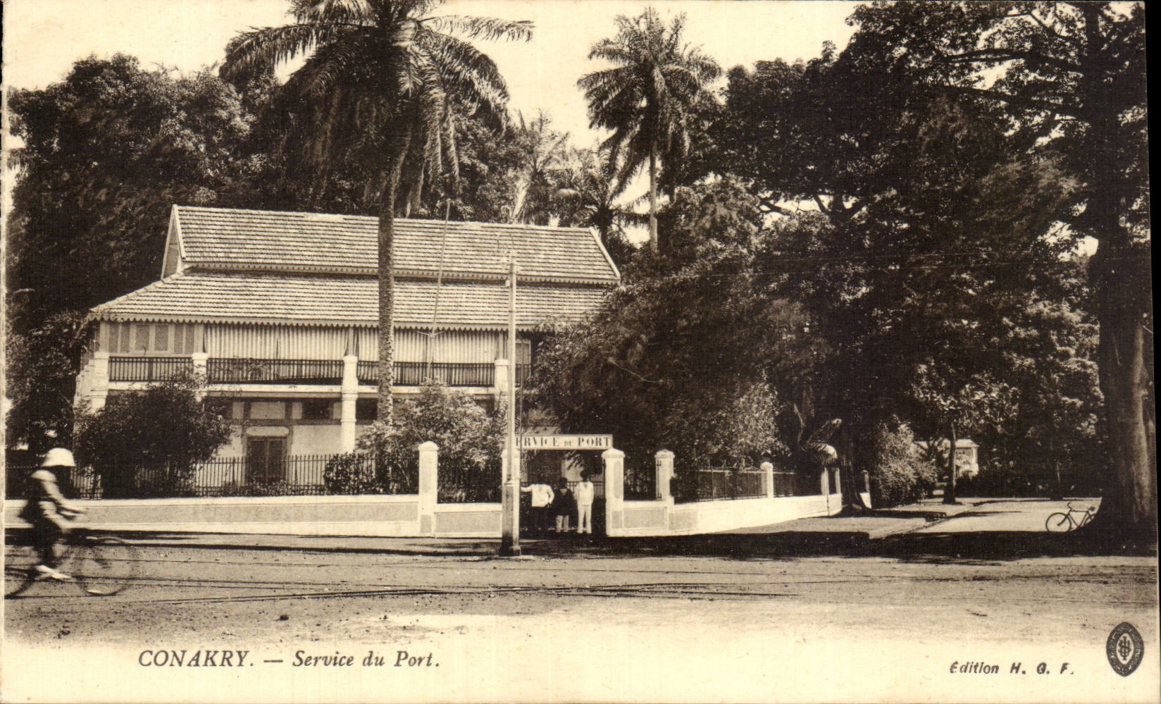 CPA Guinee Conakry Service du port