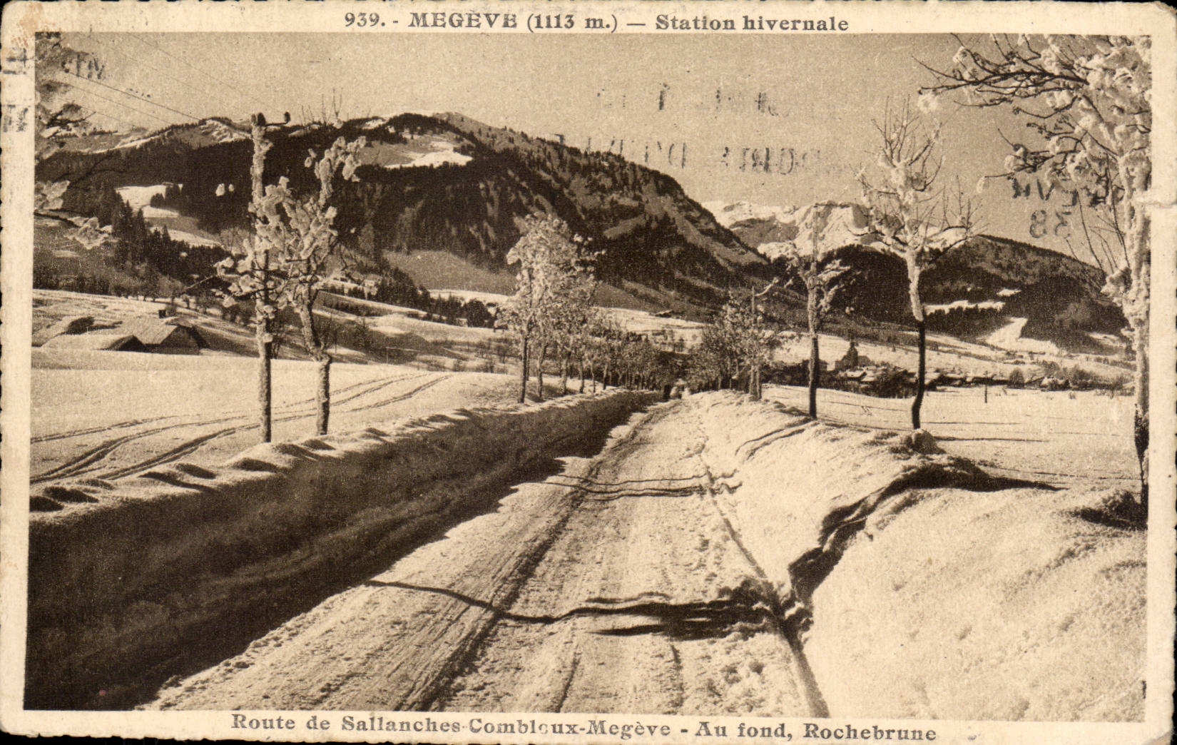 Mégeve (1113 m) — Station hivernale — L. Morard, phot. édit.