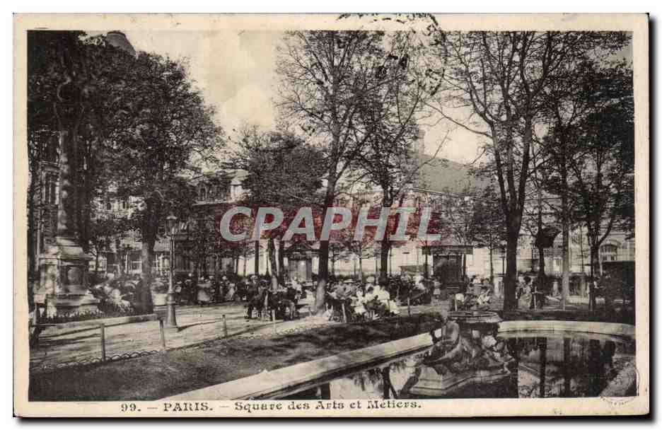 CPA Paris Square des Arts et Metiers