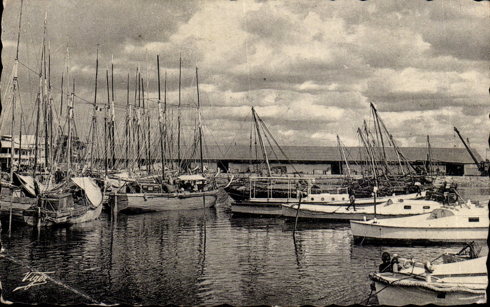 CPA Madagascar malagasy Majunga Port des boutres 