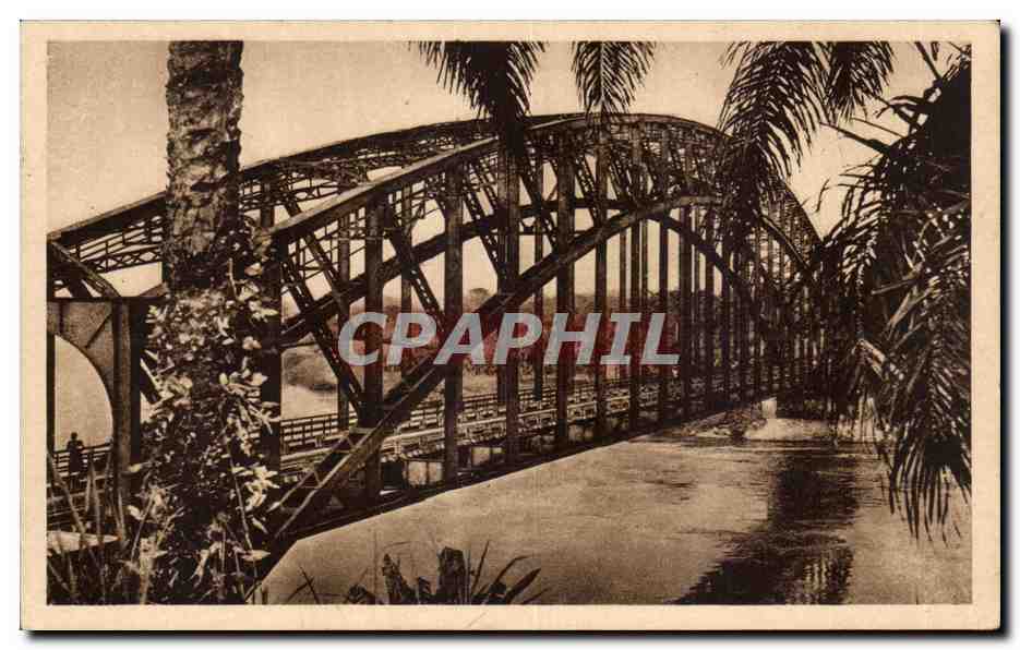 CPA Cameroun Japoma Le pont sur la Sanaga Nord Douala 