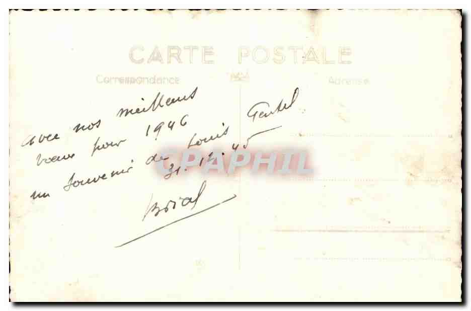 CPSM Afrique Louis Gentil le casino — Rückseite