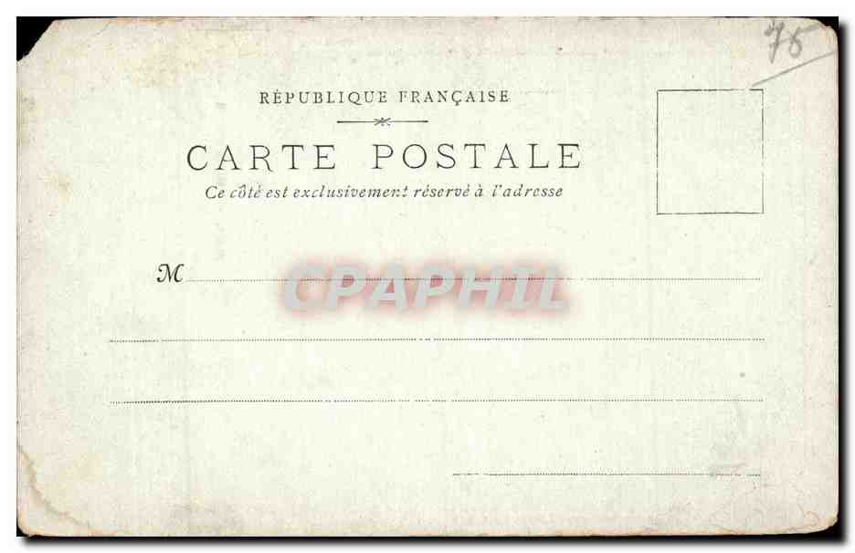 CPA Paris La rue Aubert — Reverso