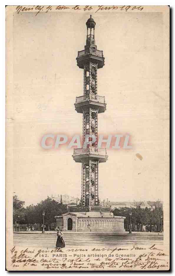 CPA Paris Puits artesien de Grenelle