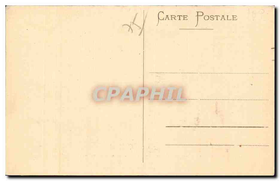 CPA Paris Ecole normale de musique Boulevard Malesherbes  — Rückseite