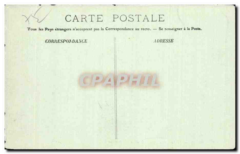 CPA Paris Le pont de l archeveche et la morgue  — Rückseite