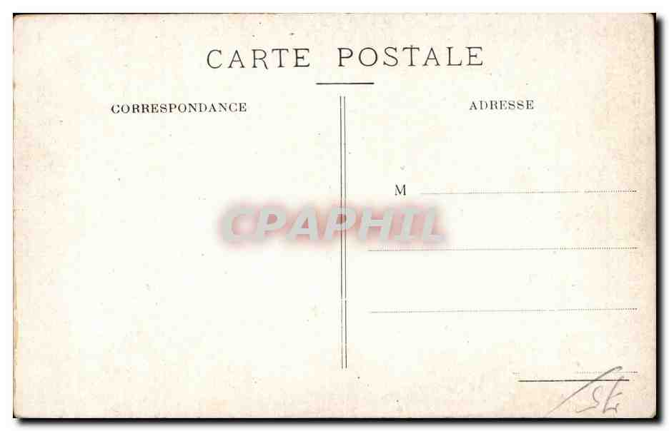 CPA Paris Eglise St Michel des Batignolles — Rückseite