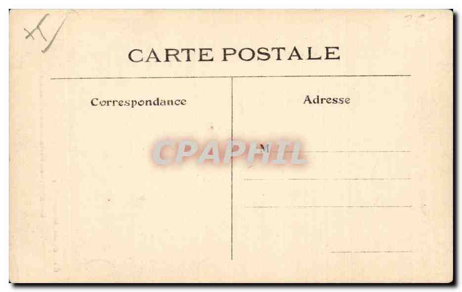 CPA Paris Les eglises de Paris Saint Anne — Verso