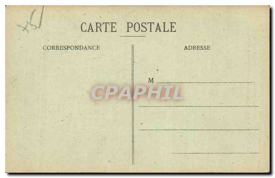 CPA Paris Eglise St Bernard de la chapelle — Rückseite