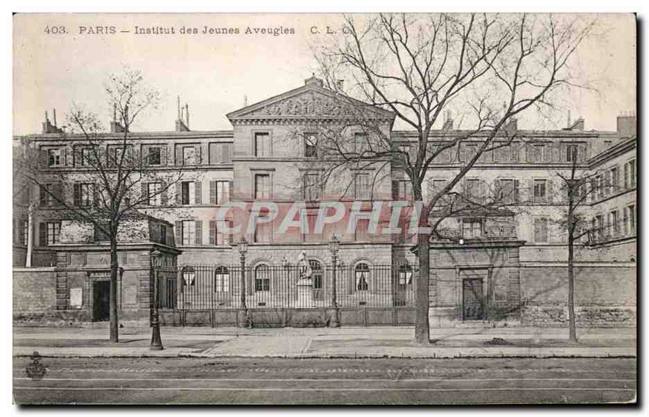 CPA Paris Institut des jeunes aveugles Blind 
