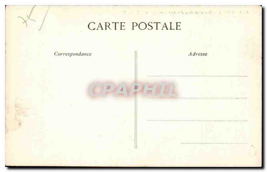 CPA Paris Institut des jeunes aveugles Blind  — Rückseite