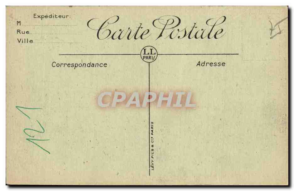 CPA Paris 11 novembre 1920 Le cortege place de la Concorde Militaria  — Rückseite