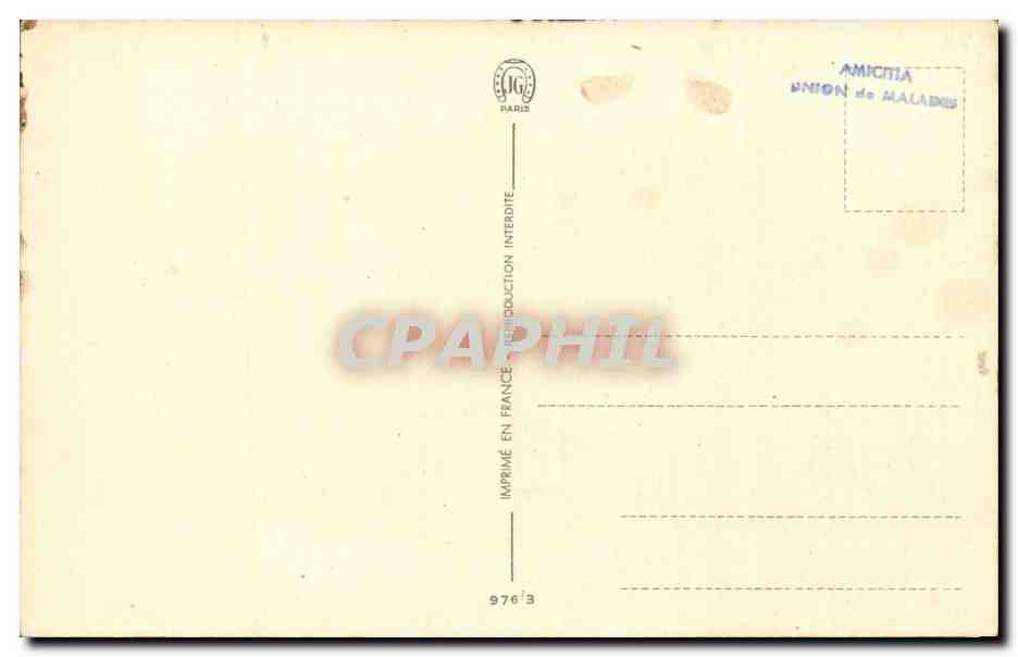 CPA Fantaisie Papillon Poussins Oeufs Paques Easter — Rückseite