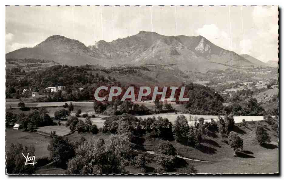 Vue vers le « Pibeste » — Vallée de Batsurguère — Édition Photo Guinault, Louedes