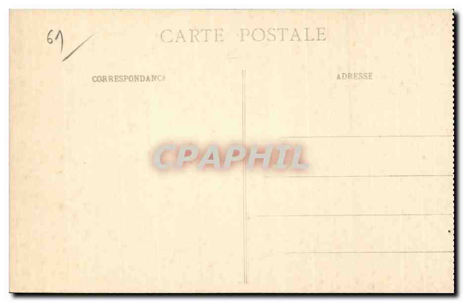 La Grande-Trappe, près Mortagne (Orne) — Départ des Religieux pour le travail — Collection G. T. — Reverso