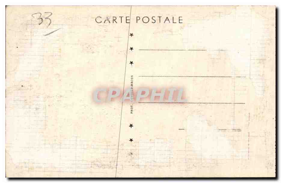 Bordeaux - Place de la Victoire - CPA  — Verso