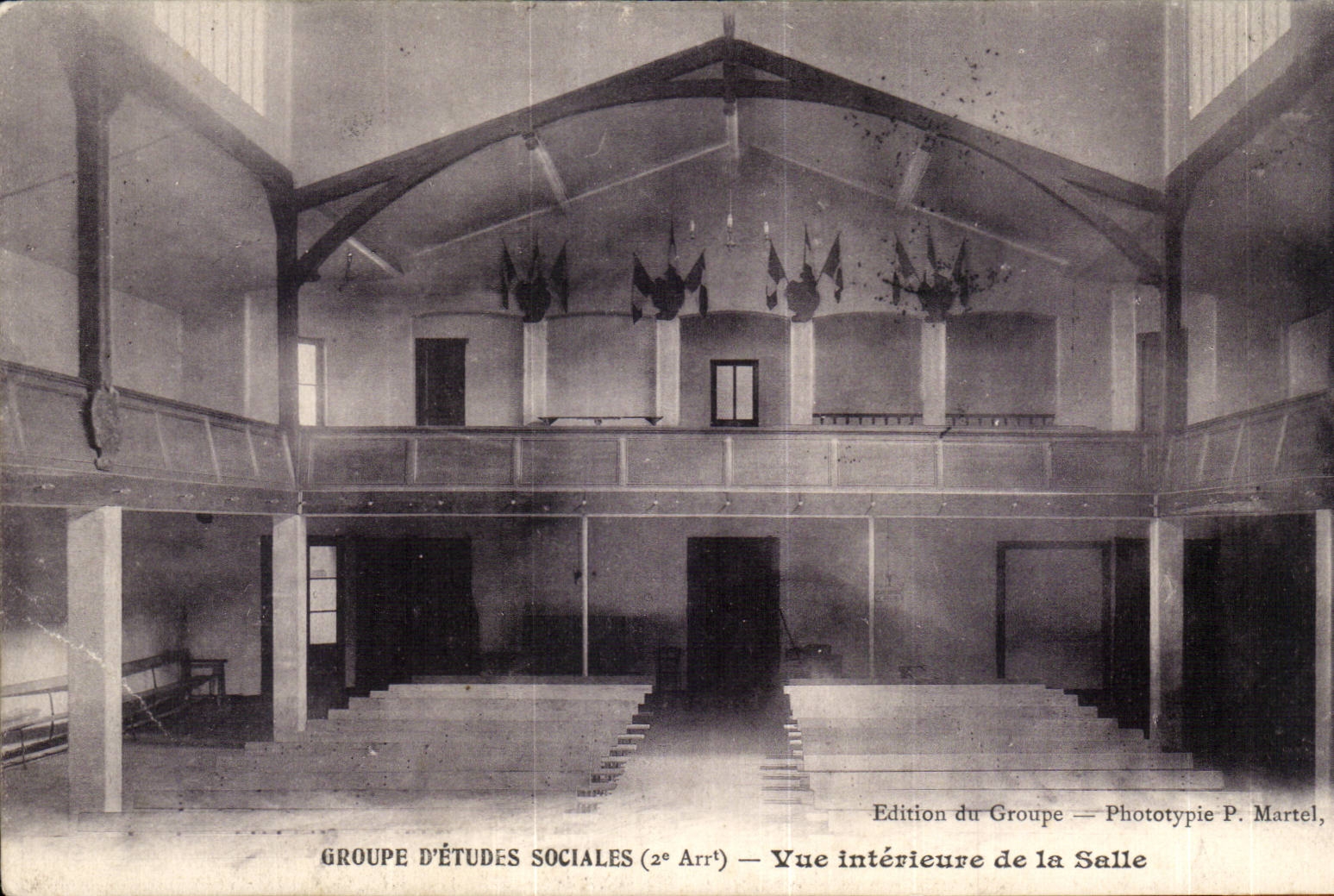 Paris - 2 - Groupes d etudes Sociales - La Salle - CPA 