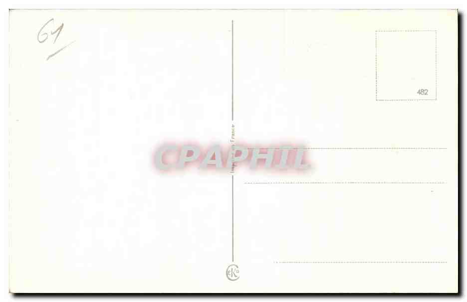Orne - Giel - Souvenir - Pensee - Illustration - CPA  — Rückseite