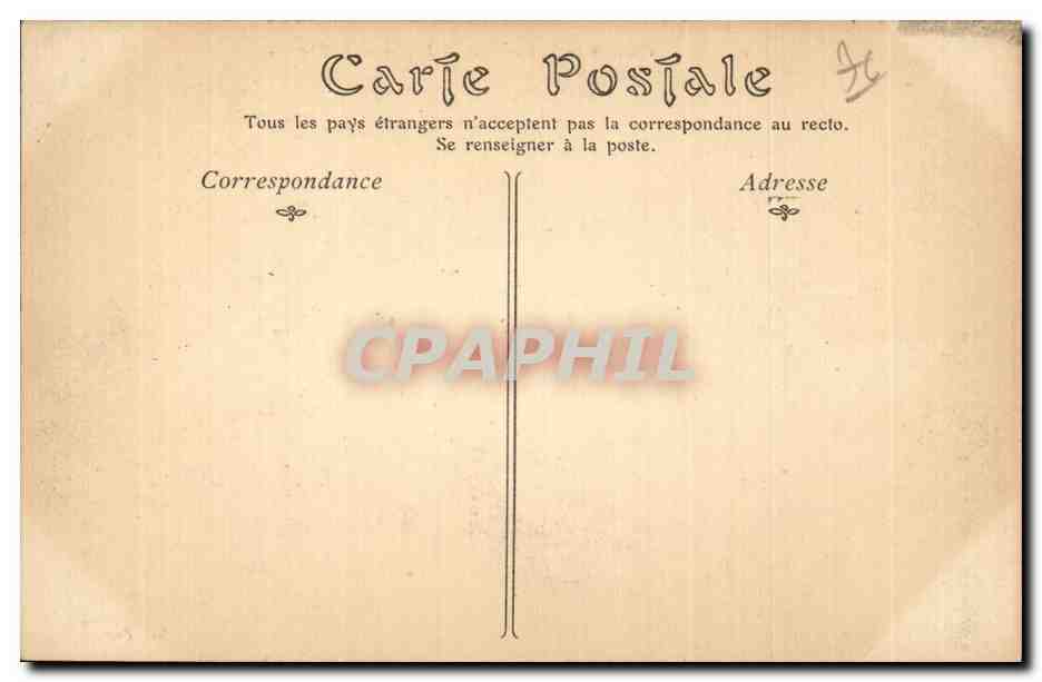 Tancarville - Le Chateau - Ruines de la Chapelle - CPA  — Rückseite