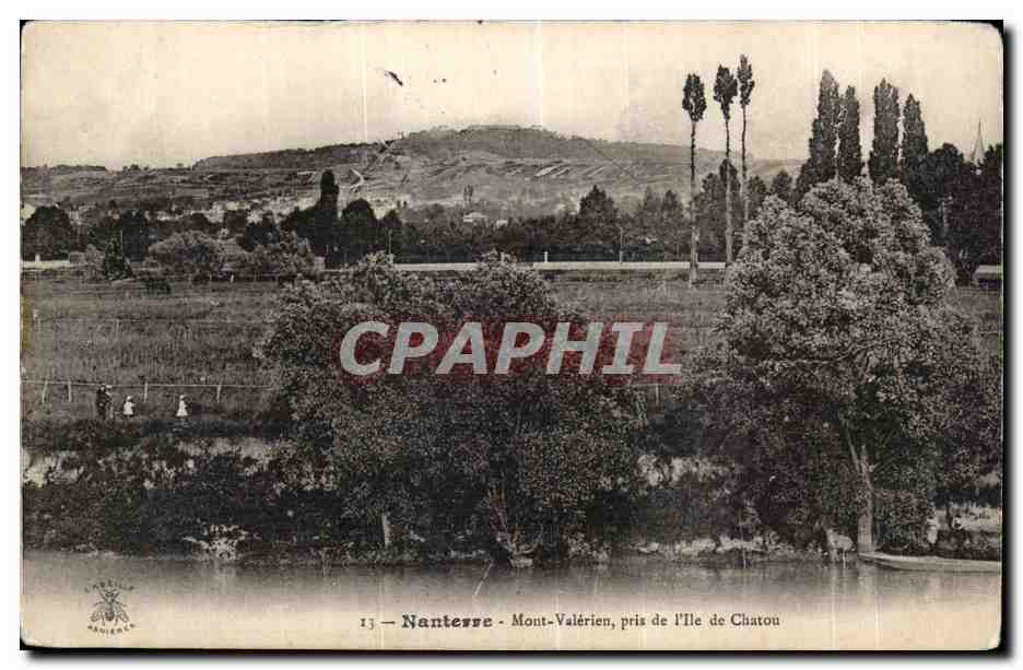 Nanterre - Mont Valerien - L Ile de Chatou - CPA 
