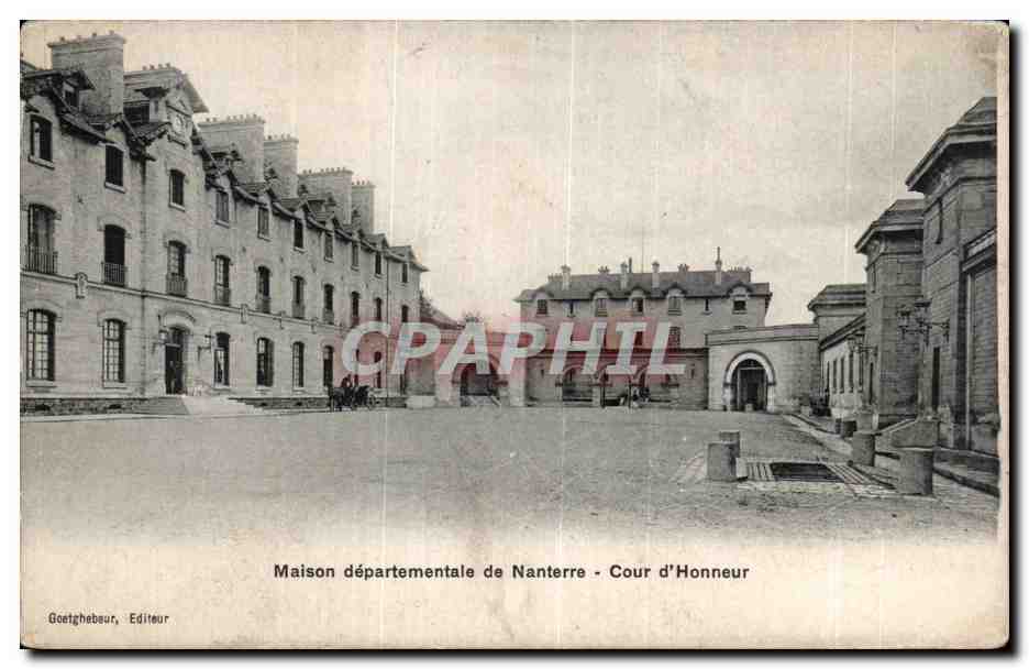Nanterre - Maison Departementale - Cour d Honneur - CPA 