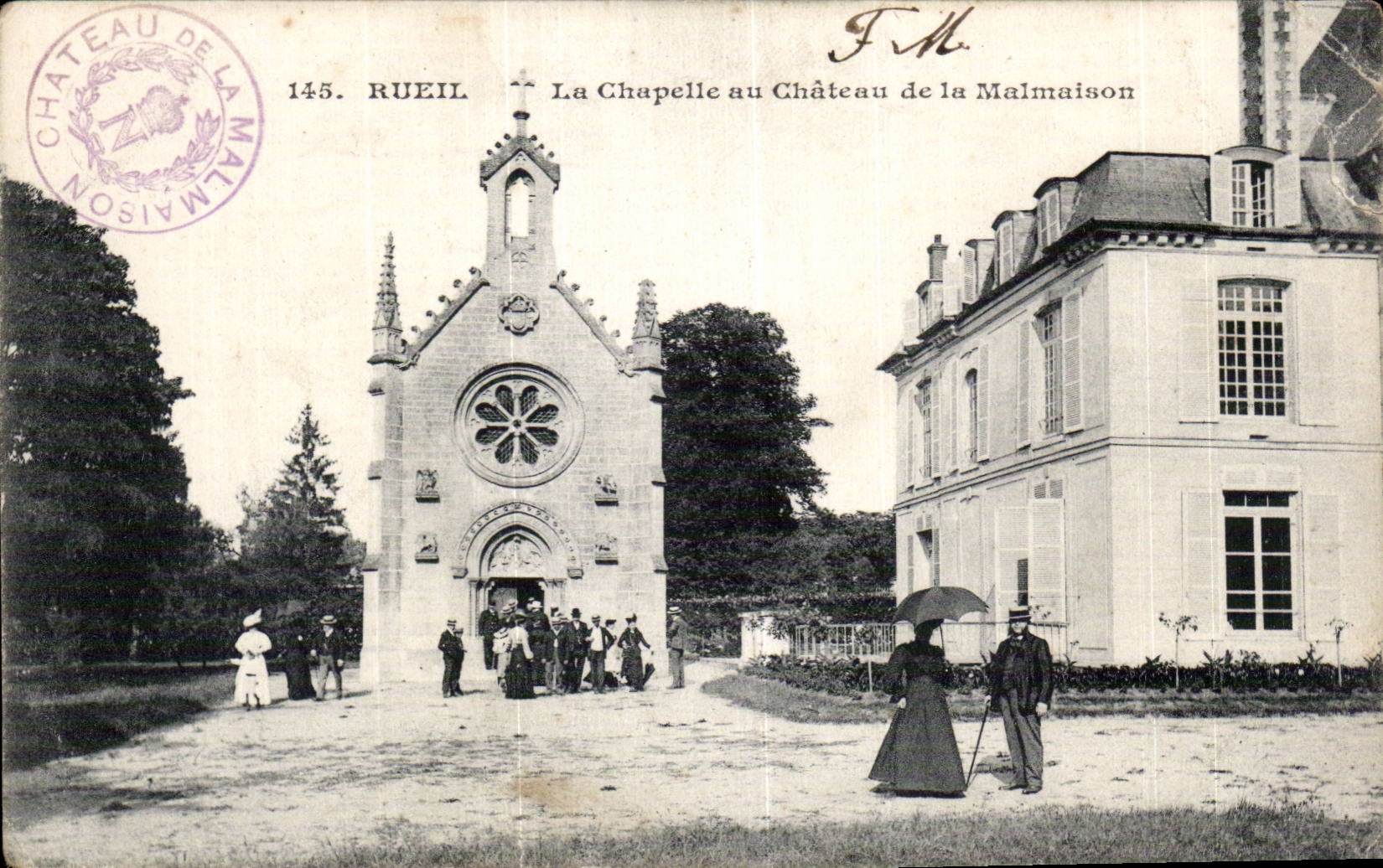 Reuil - Le Chapelle - Chateau de la Malmaison - residence de Napoleon I et de la Josephine - CPA 