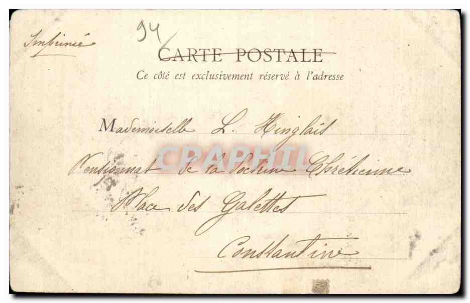 La Tour de Marne - De Joinville a Champigny - CPA  — Rückseite