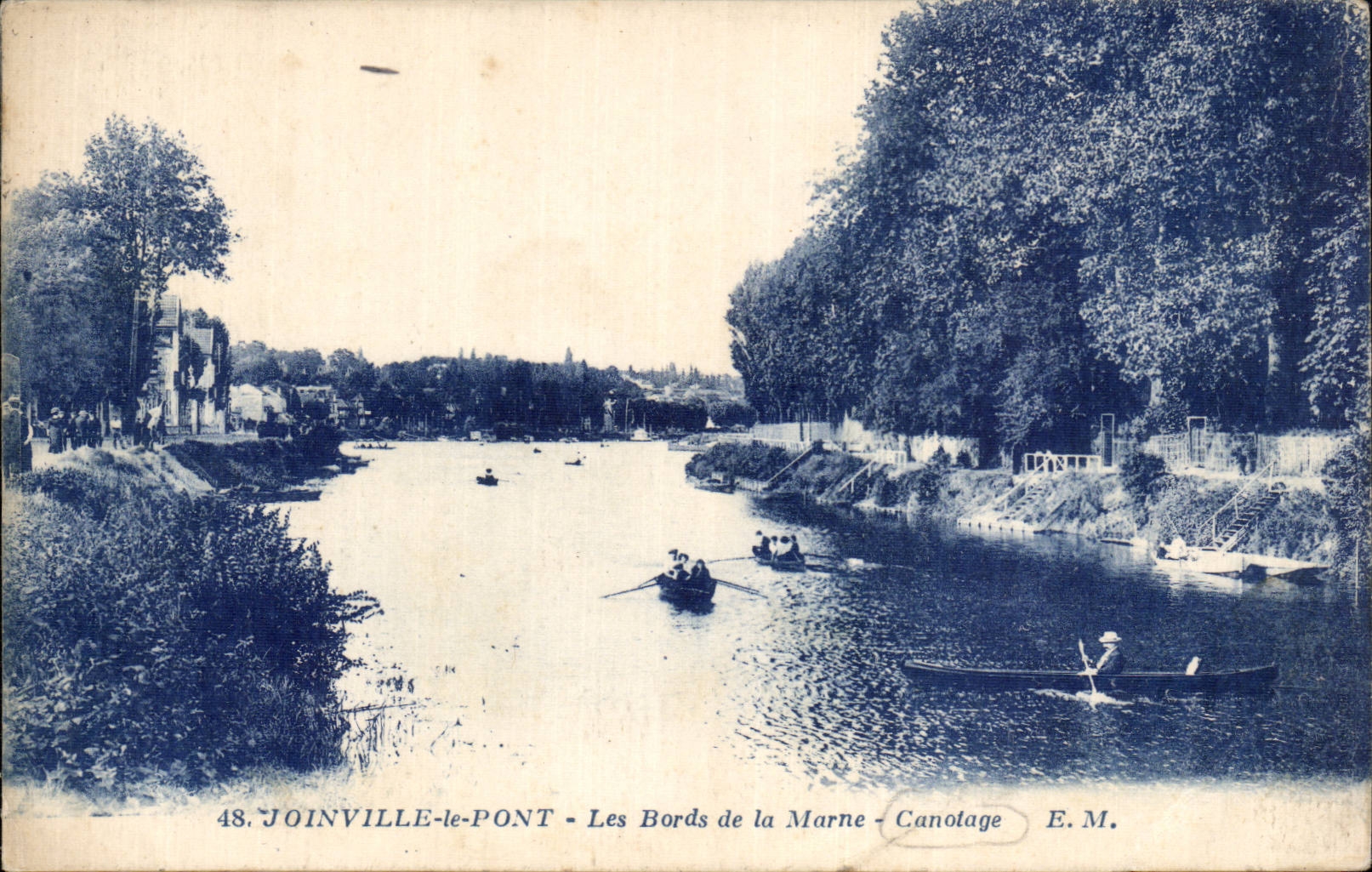 Joinville le Pont - Les Bords de la Marne - CPA 