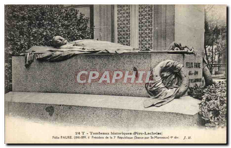 Paris - 20 - Pere Lachaise - Tombeaux Historique - CPA 