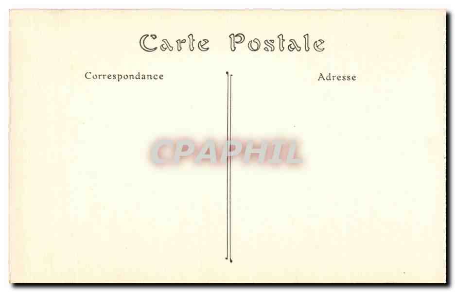 Saint Cyr - Ecole Speciale Militaire - Portrait du Marechal de Canrobert - CPA  — Back