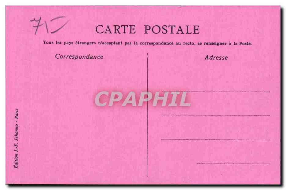 CPM Hotel Georges V Avenue George V Salon international de la carte postale — Rückseite