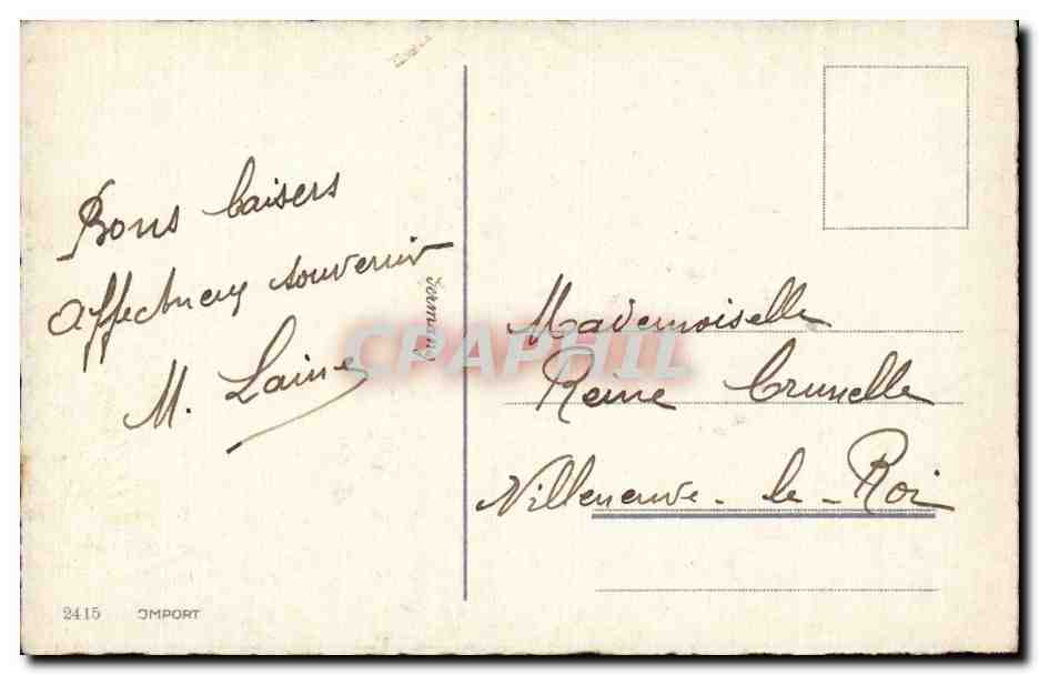 Fetes - Voeux - Holiday - Paques - Easter - Ostern - chicks and butterfly - CPA  — Rückseite