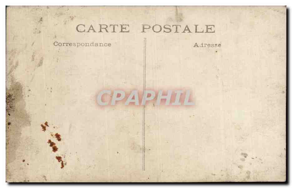 CARTE PHOTO Femmes au bain Folklore — Rückseite