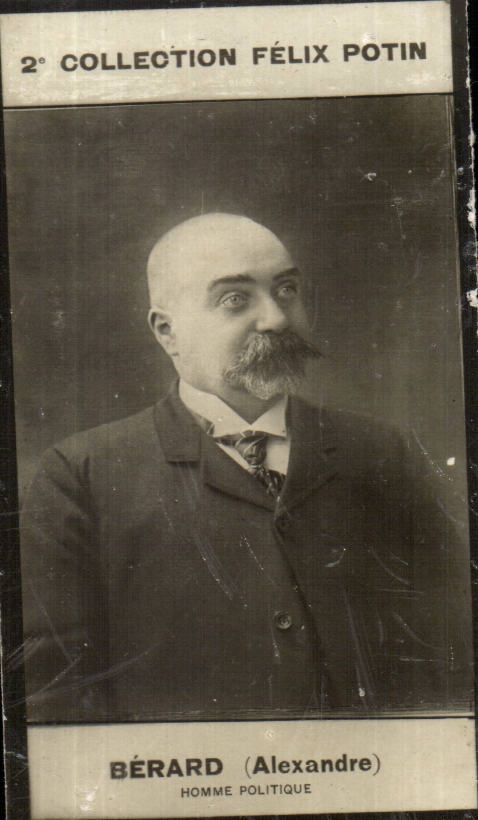 Photo Collection Felix Potin Berard Alexandre Homme politique