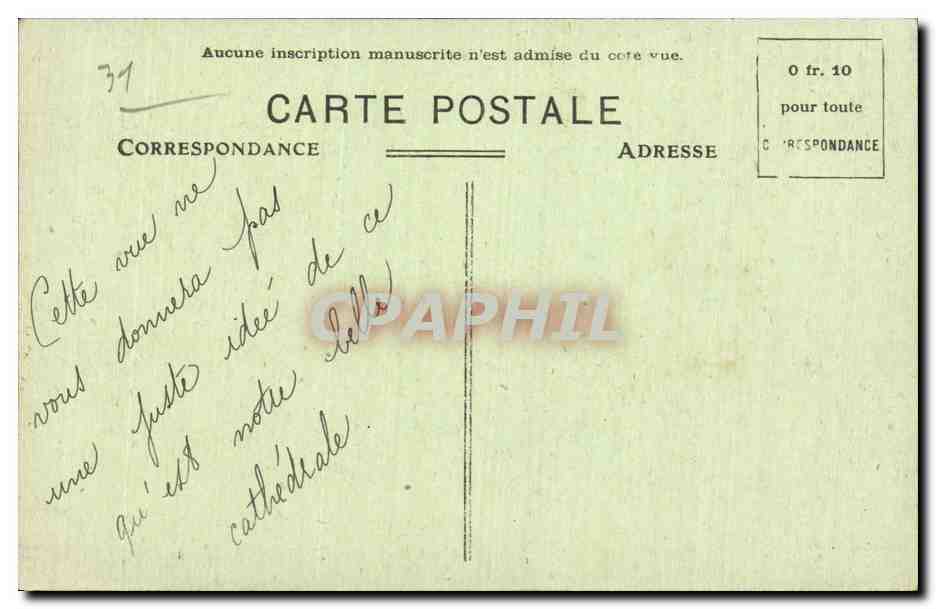 St-Gaudens — La Cathédrale ou Collégiale (monument historique) — Edit. Azès, Librairie Journaux — Reverso