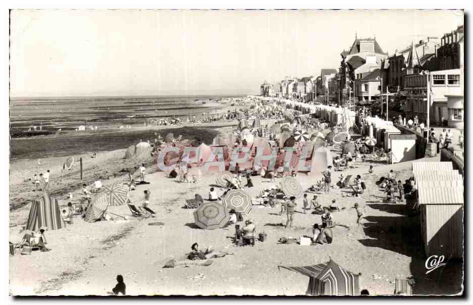 Saint Aubin sur Mer - La Plage et le Promenade - CPA