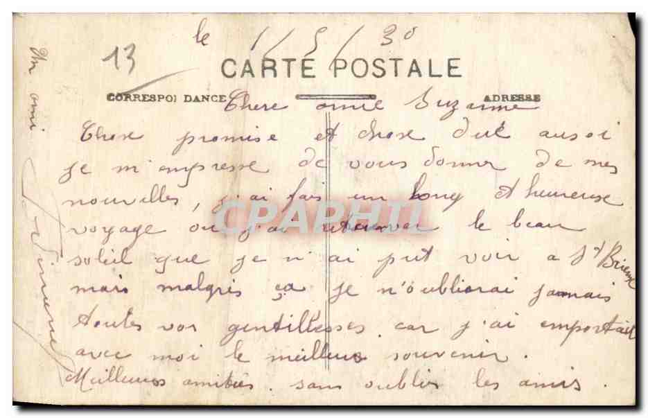 Folklore - Costumes - En Provence - Costume de Mireille - CPA — Rückseite