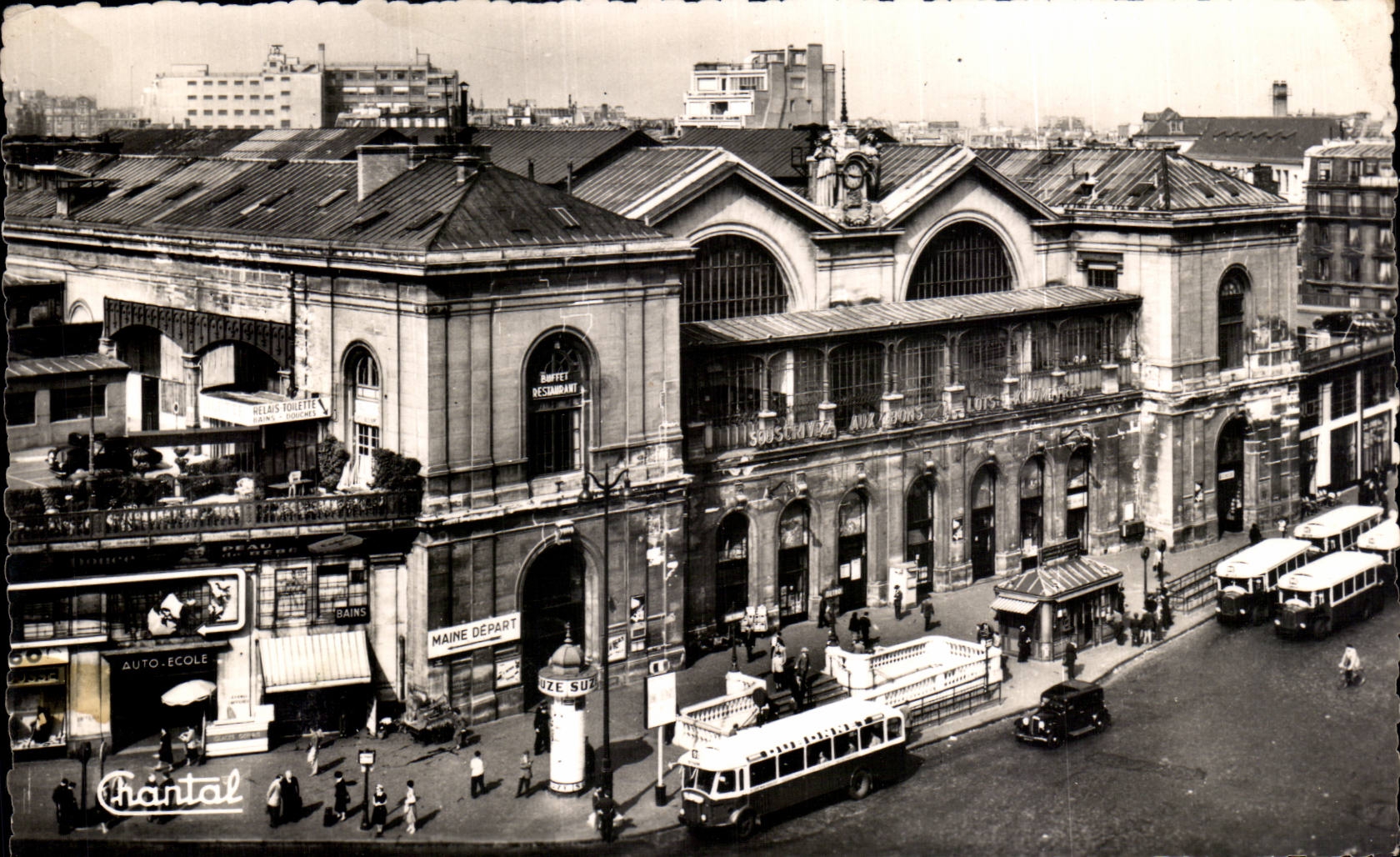 Paris - 15 - La Gare Montparnasse - CPA