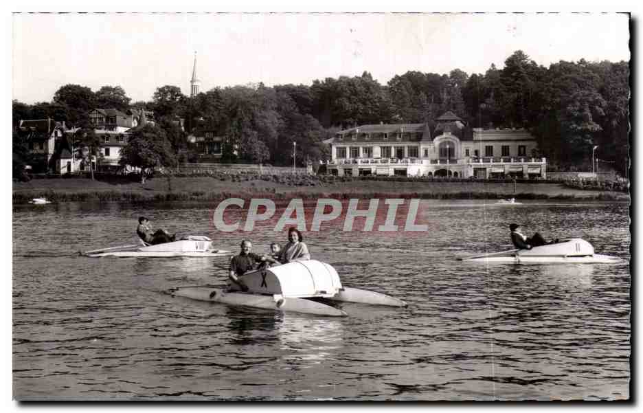 Bagnolles-de-l'Orne — Lago e Casinò dei Bagni Termali — Edizioni René Gallois