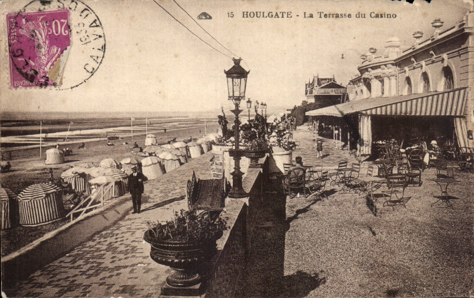 CPA Houlgate La terrasse du casino