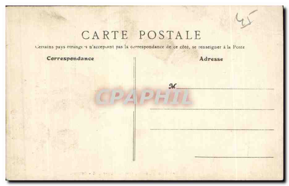 CPA Orleans Maison de Jeanne d arc  — Verso