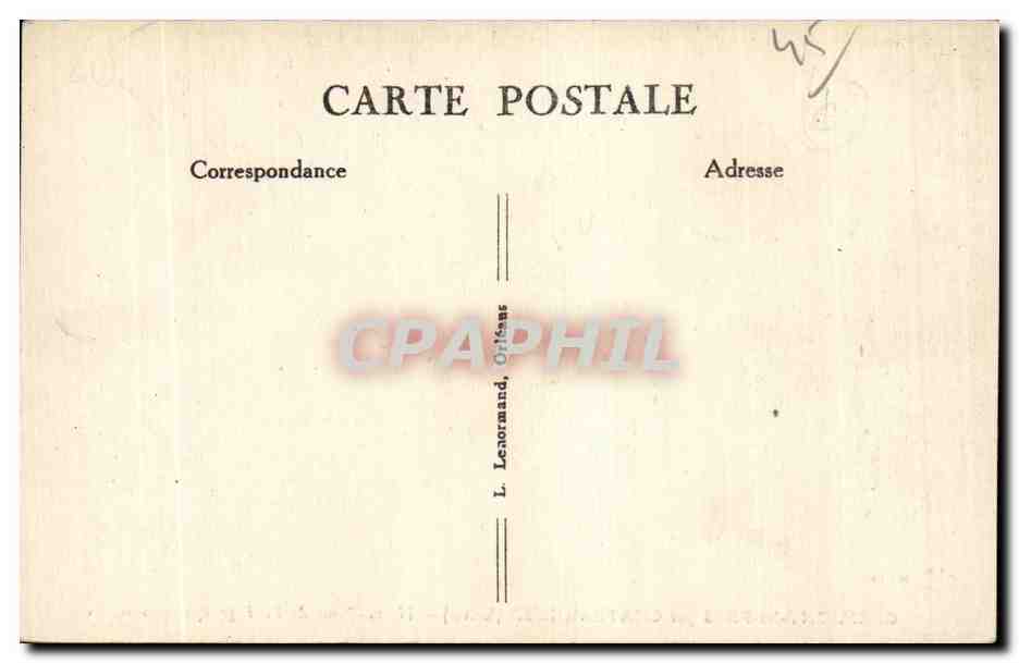 CPA Germigny les Pres par Chateauneuf Notre Dame de Pitie grouped e bois — Verso