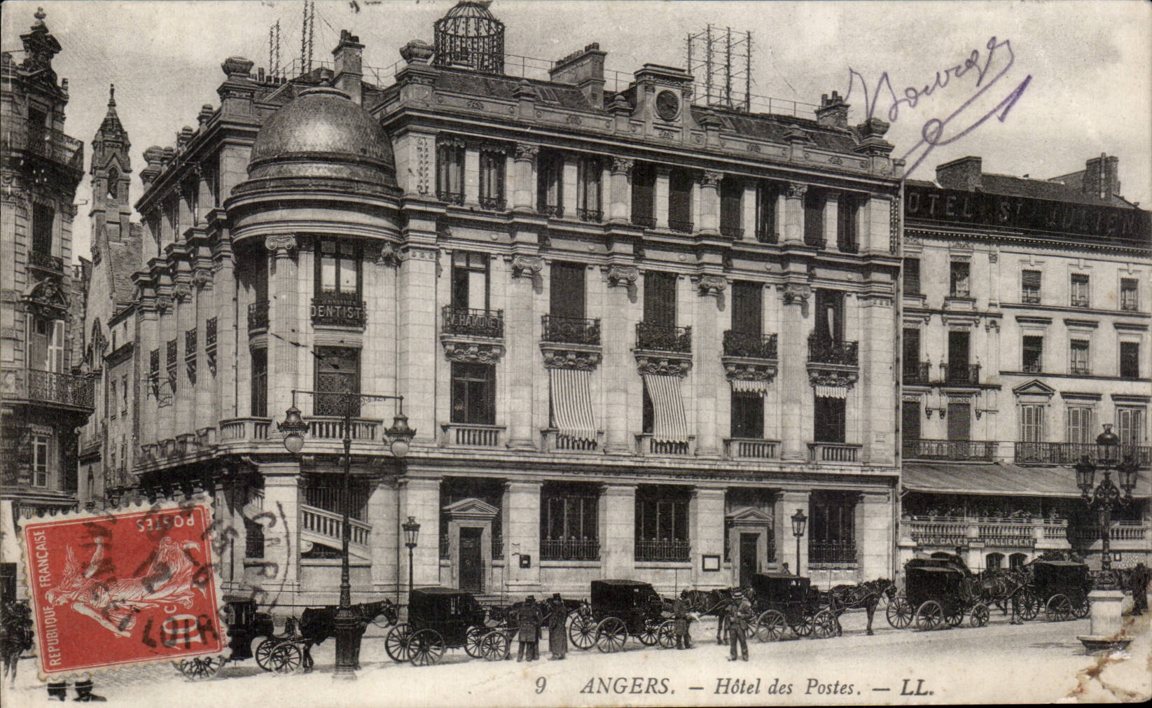 CPA Angers Hotel des Postes