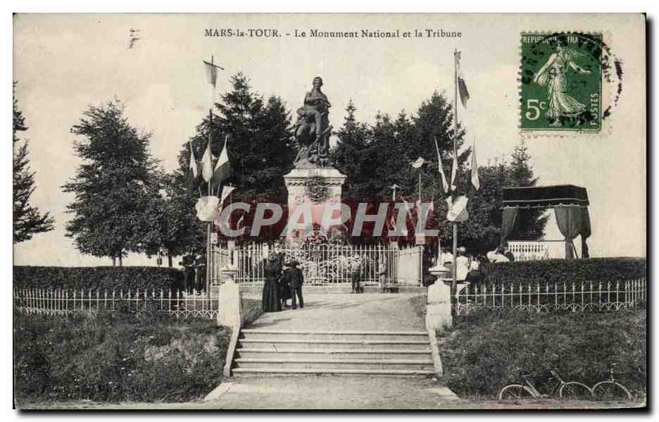 MARS-la-TOUR - Das Nationale Denkmal und die Tribüne