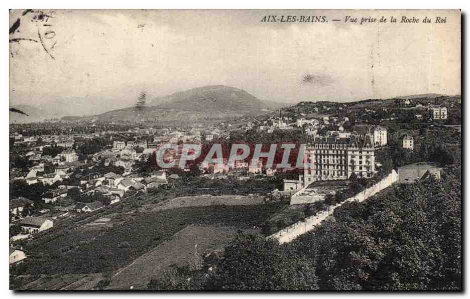 CPA Aix les Bains Vue prise de la roche du Roi 