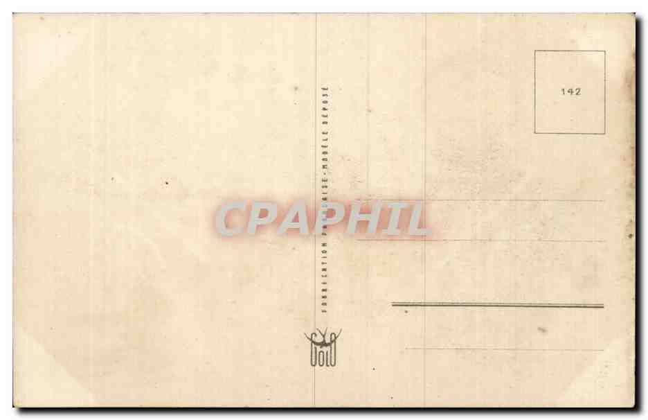 CPA Fantaisie Enfant Chein Neige Bonne annee — Verso