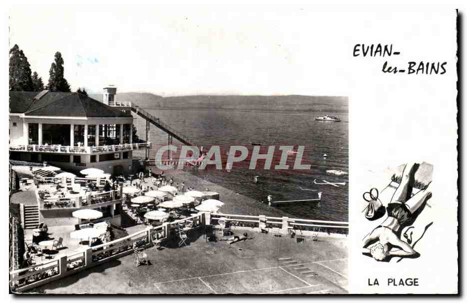 Evian les Bains - Souvenir - CPA 
