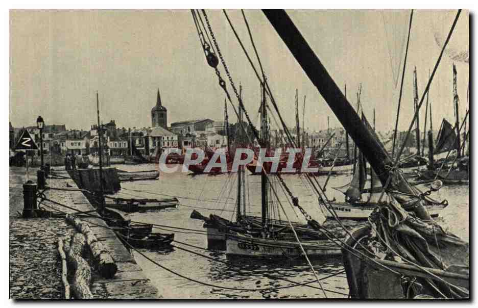 Sables d Olonne - Un Coin du Port - CPA 