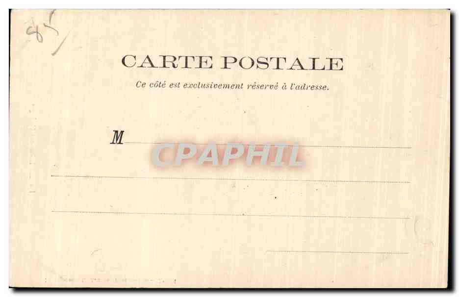 Folklore - Costumes - Sables d Olonne - Sablaise - CPA  — Verso