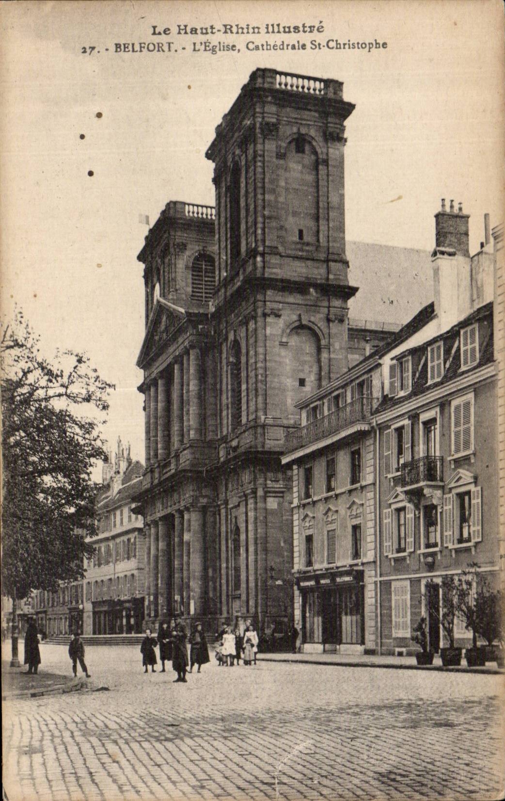 Belfort - La Cathedrale St Christoph - CPA 